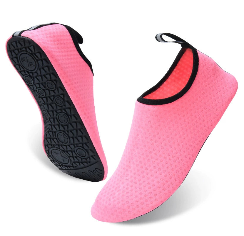 Soft Bottom Home Aerobics Dance Dedicated Flying Woven Yoga Shoes