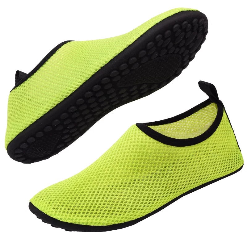 Soft Bottom Home Aerobics Dance Dedicated Flying Woven Yoga Shoes